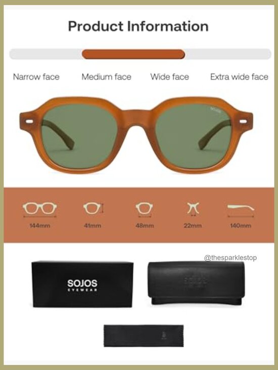 Retro Round Polarized Sunglasses, UV400 TAC Lenses, Hand Made Acetate Frame main image 5